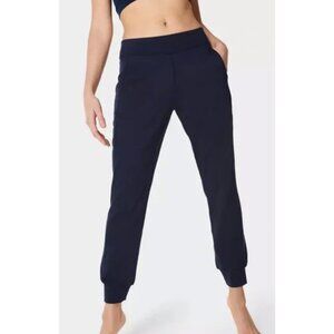 SWEATY BETTY Gary Yoga Pants in Navy Blue Athleisure Workout Lounge - Size XXS